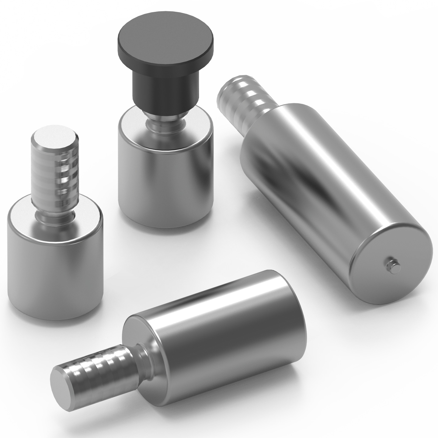 WASMSE Steel Spacer with external thread M3 Electromechanical